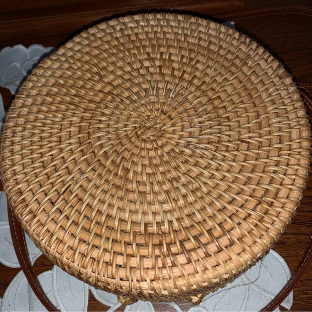 RATTAN BOHO CROSSBODY / SHOULDER BAG - Picture 4 of 4